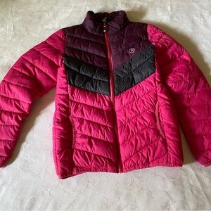 Color kid - puffer mid-season jacket (Girls 12Y)